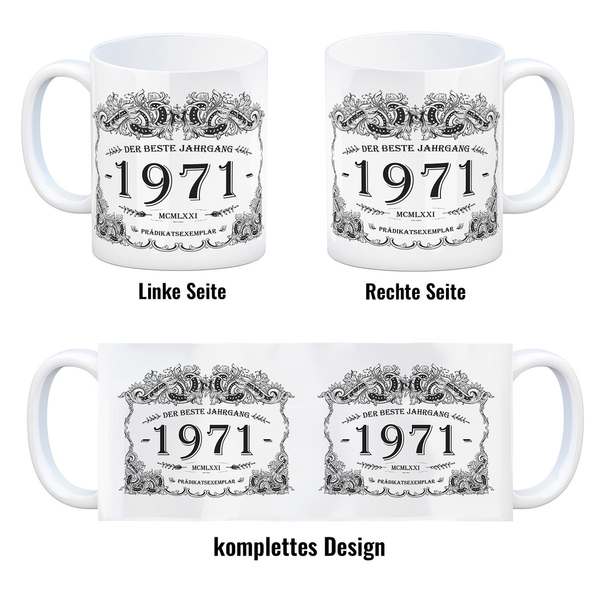 1971 der beste Jahrgang Kaffeebecher