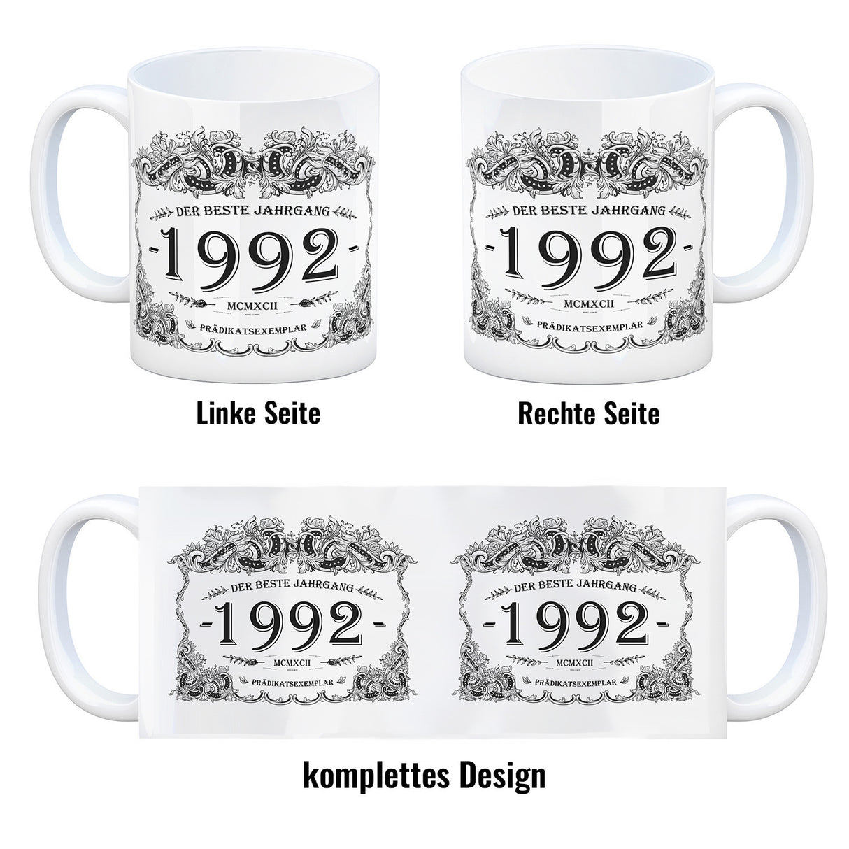 1992 der beste Jahrgang Kaffeebecher