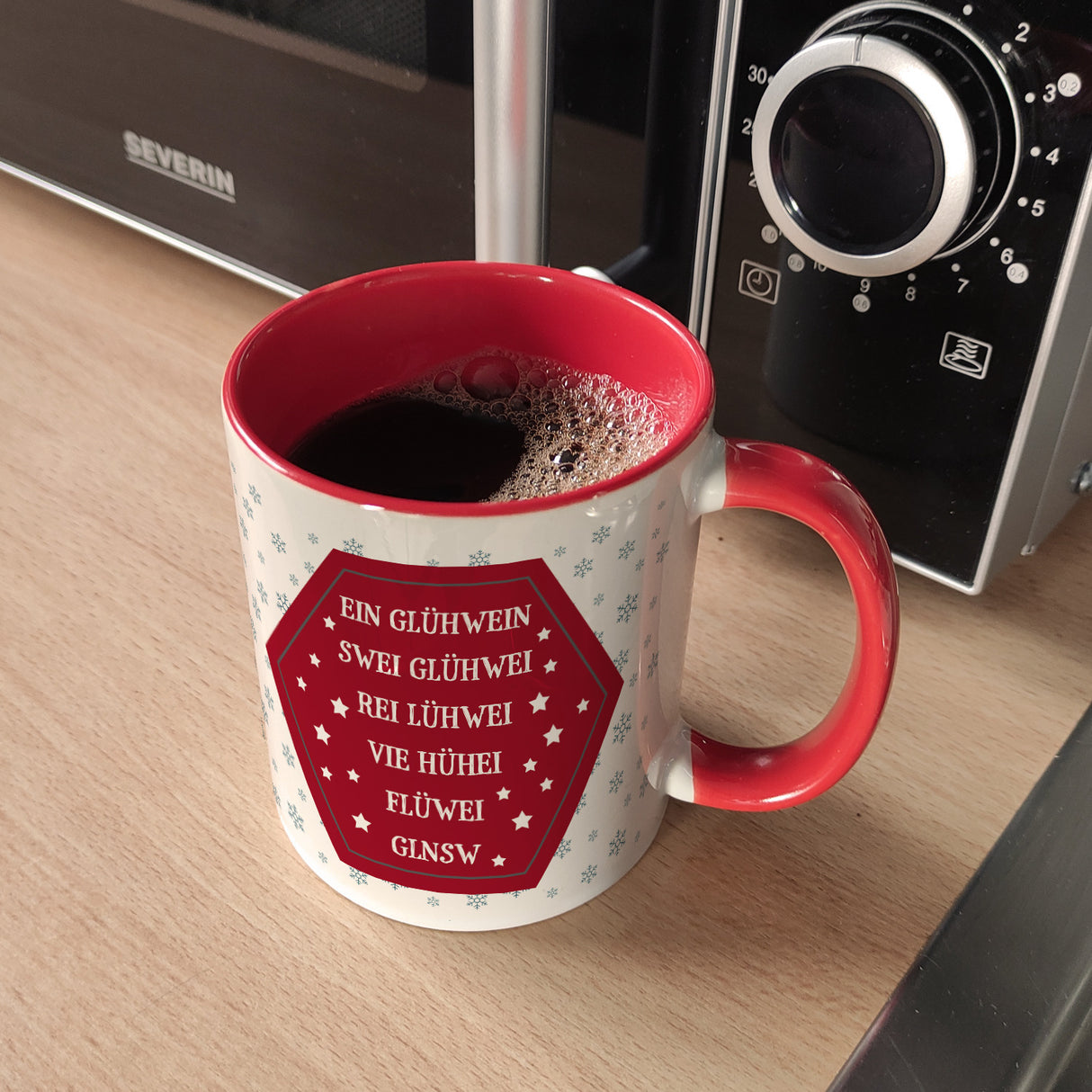 Glühwein Promille Kaffeebecher