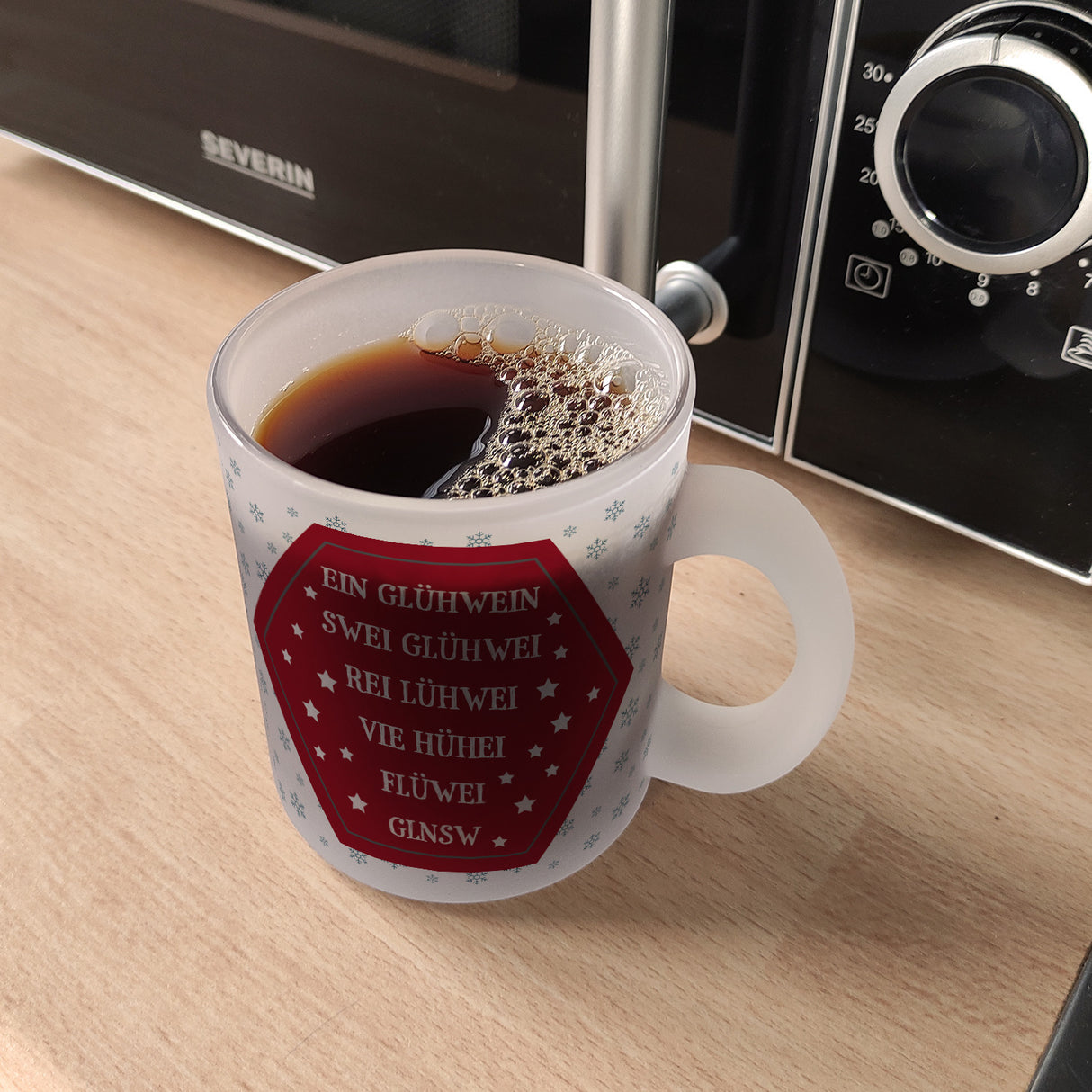 Glühwein Promille Kaffeebecher