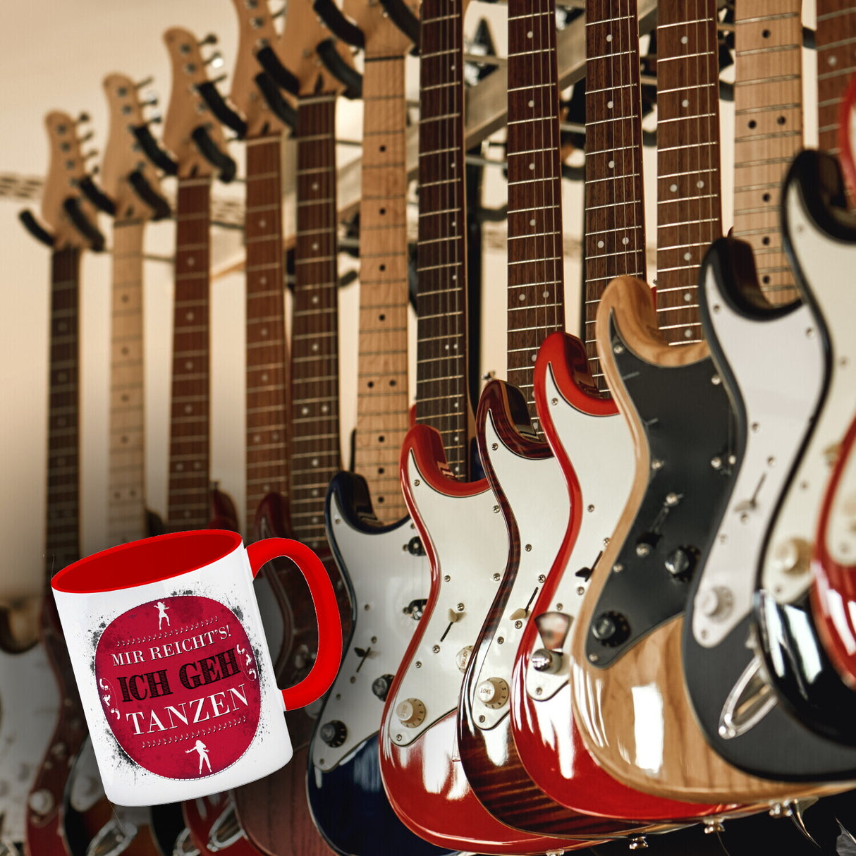 Mir reicht's! Ich geh tanzen Kaffeebecher