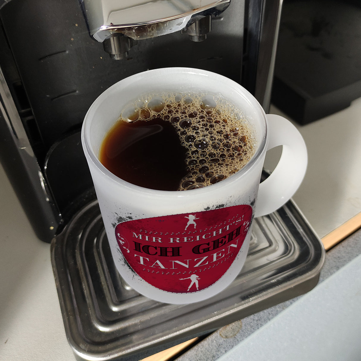 Mir reicht's! Ich geh tanzen Kaffeebecher