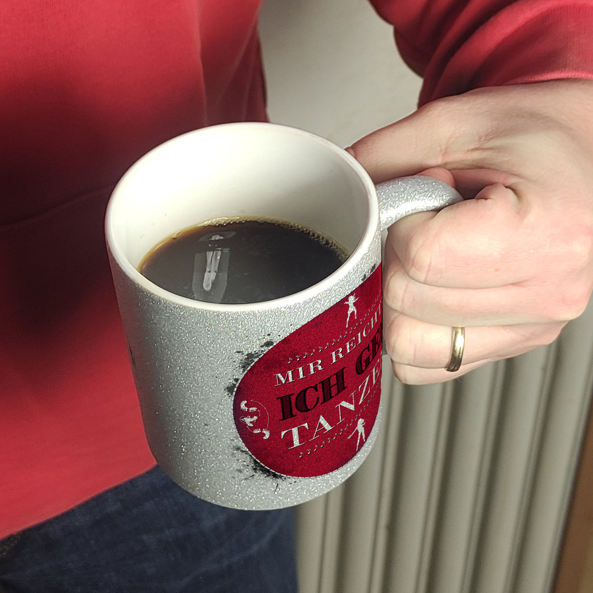 Mir reicht's! Ich geh tanzen Kaffeebecher