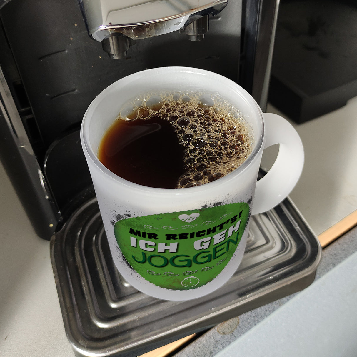 Mir reichts! Ich geh joggen Kaffeebecher