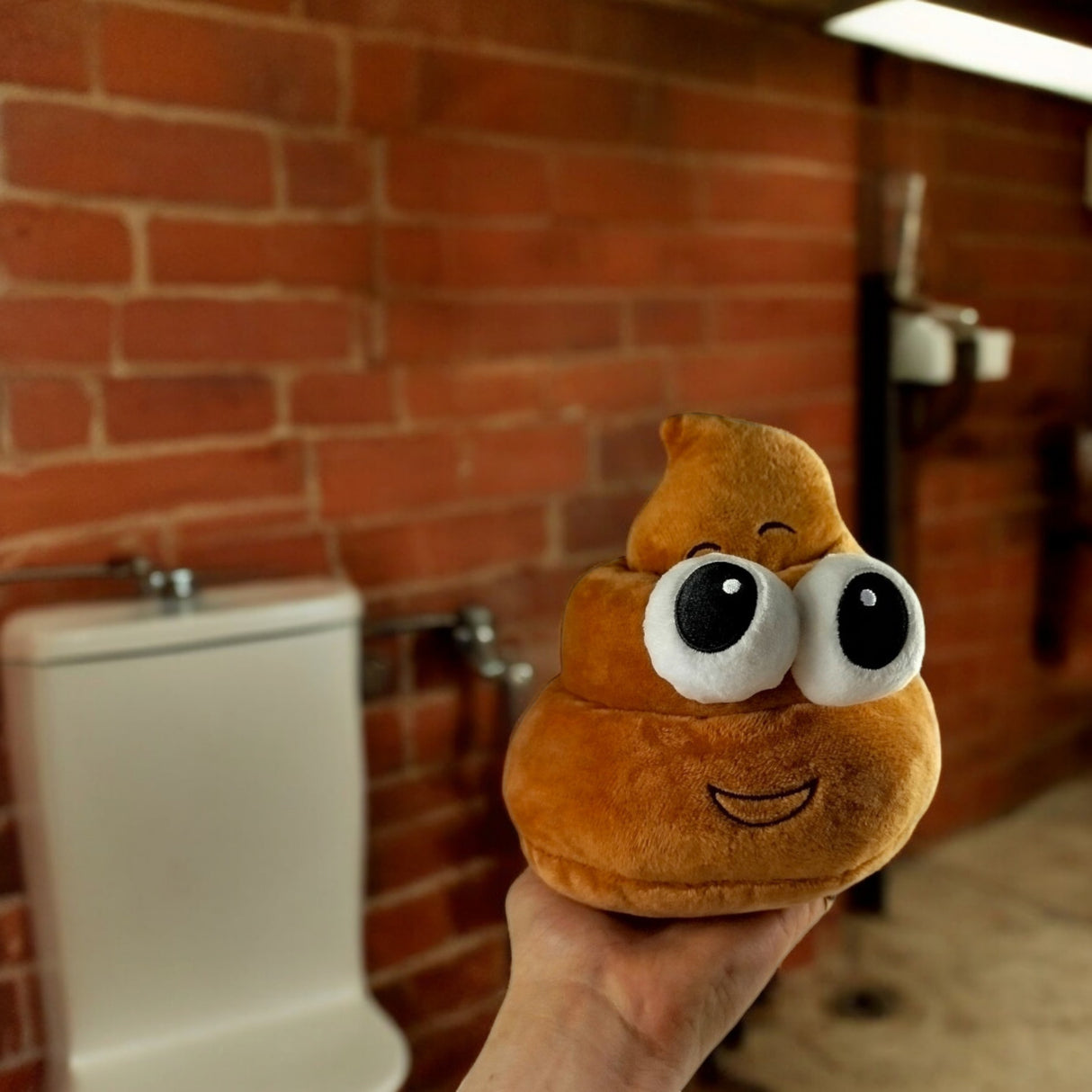 Emoticon Kackhaufen Kissen Poo Dekokissen Scheißhaufen Plüschtier
