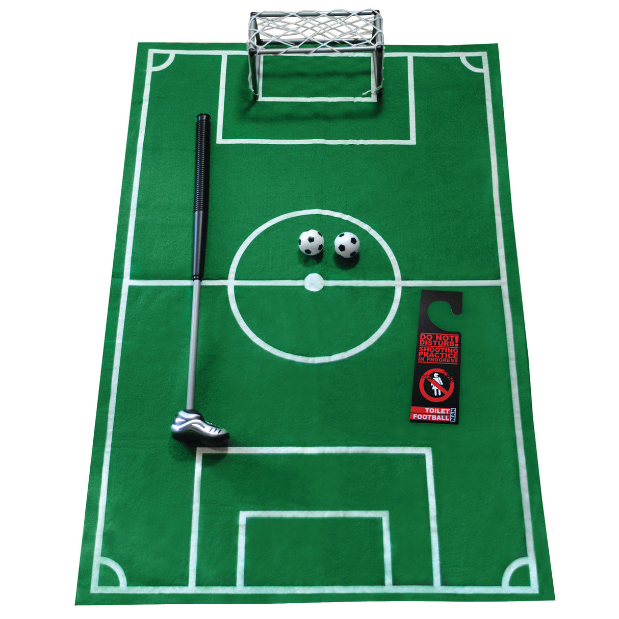 Fußball Toilettenspiel für das Badezimmer - für große Geschäfte wie ein Profi!