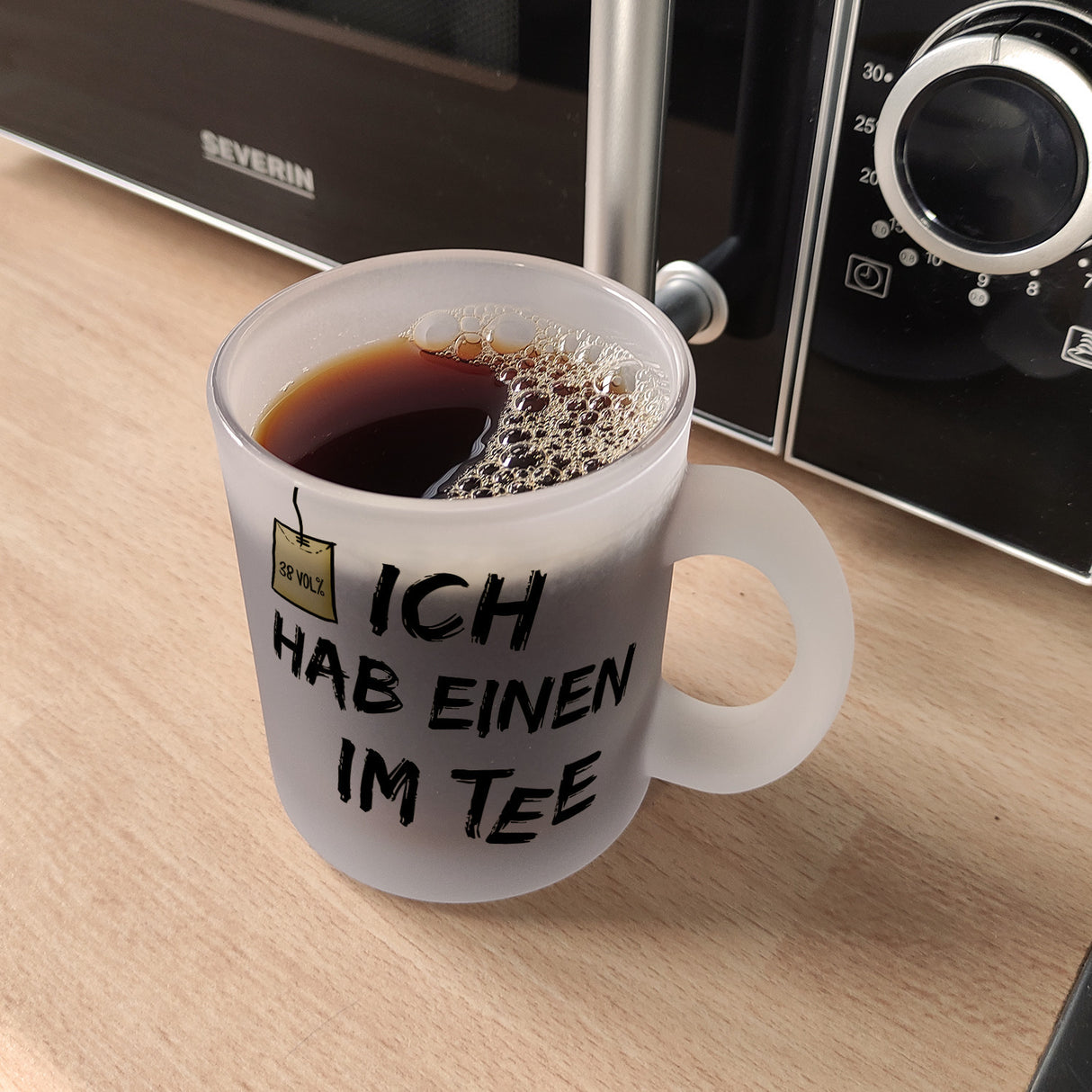 Kaffeebecher mit Spruch: Ich hab einen im Tee