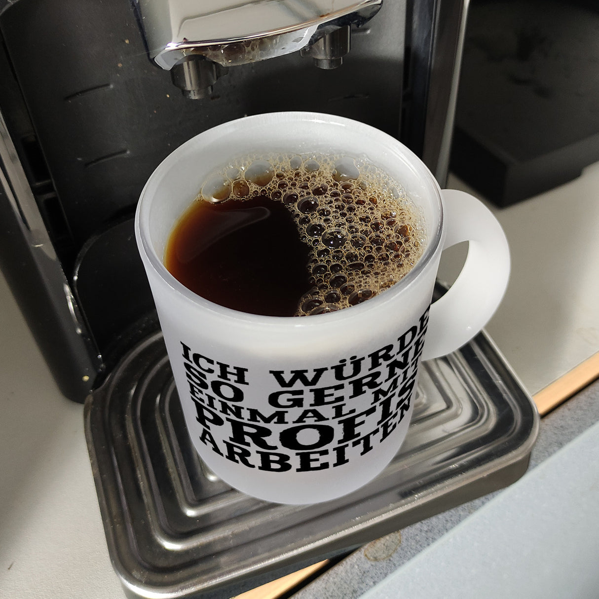 Ich würde so gerne einmal mit Profis arbeiten Kaffeebecher