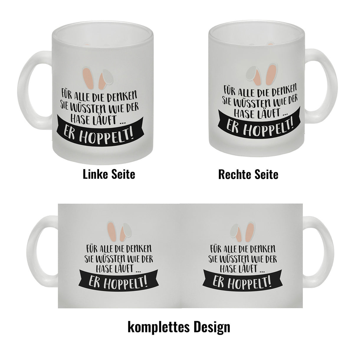 Für alle die denken sie wüssten wie der Hase läuft… Kaffeebecher