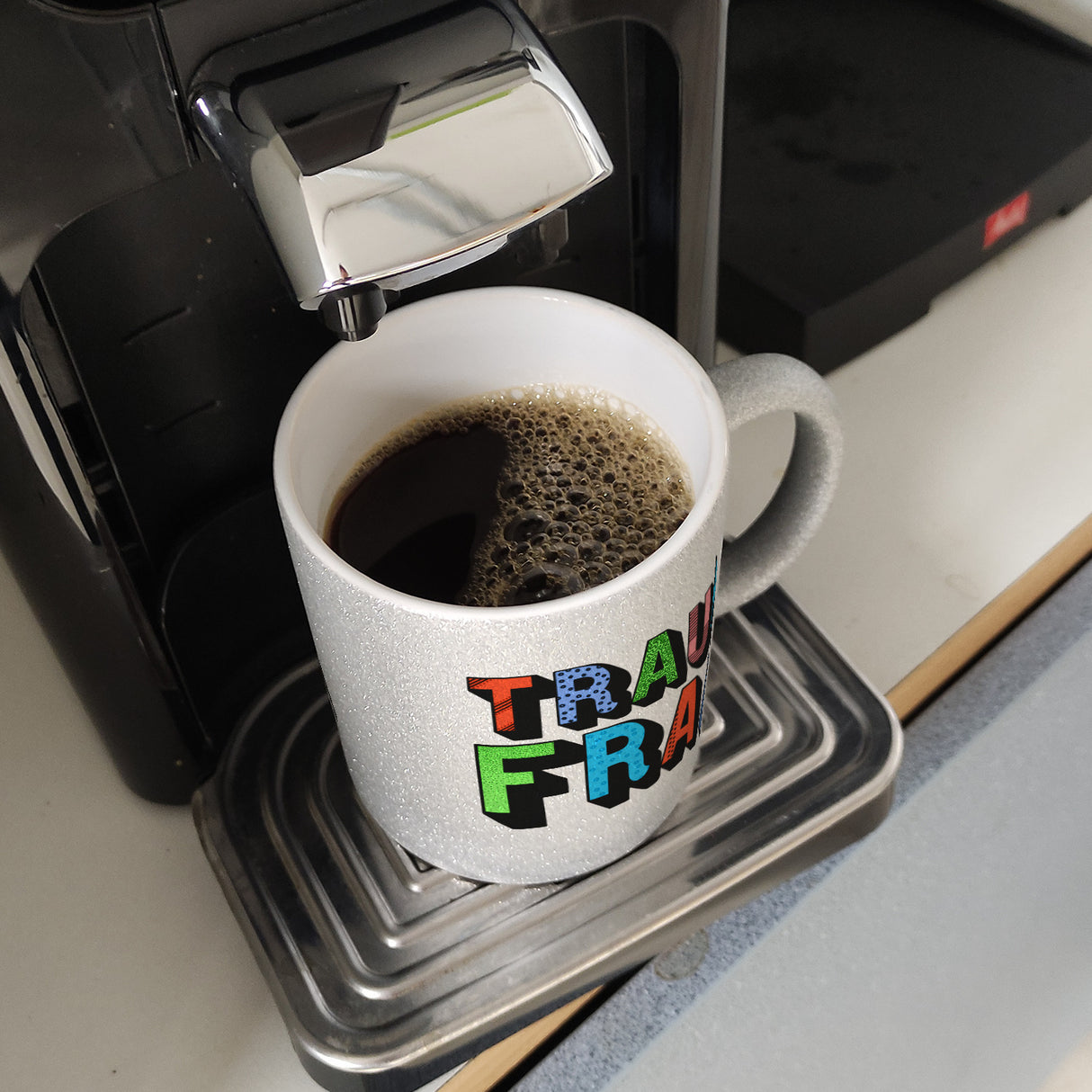 Kaffeebecher mit Spruch: Traumfrau