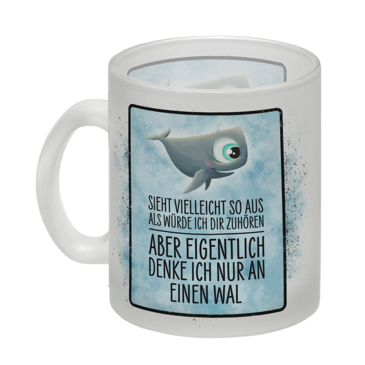 Sieht vielleicht so aus als… Wal Kaffeebecher