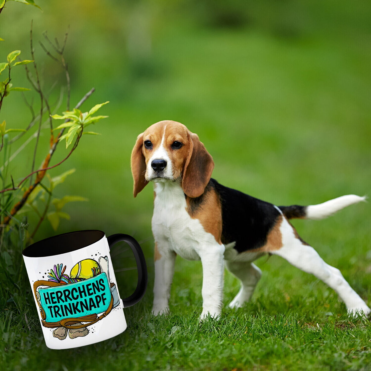 Herrchens Trinknapf Kaffeebecher