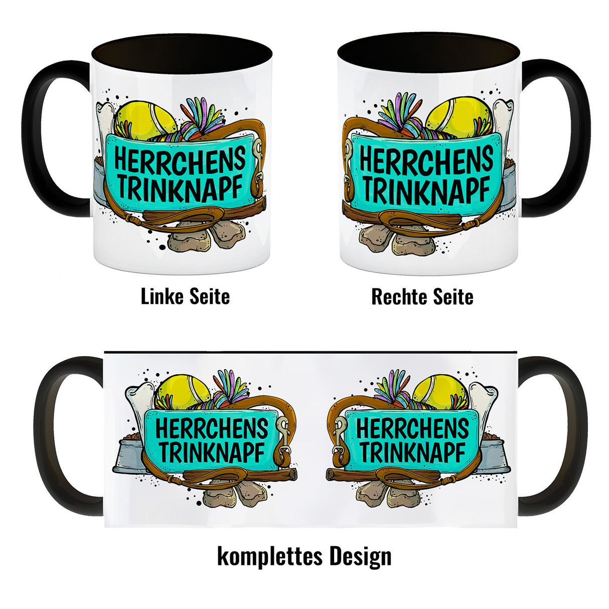 Herrchens Trinknapf Kaffeebecher