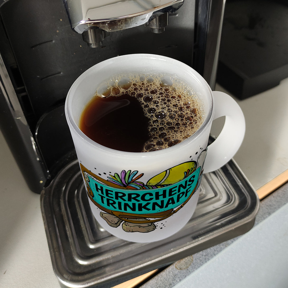 Herrchens Trinknapf Kaffeebecher