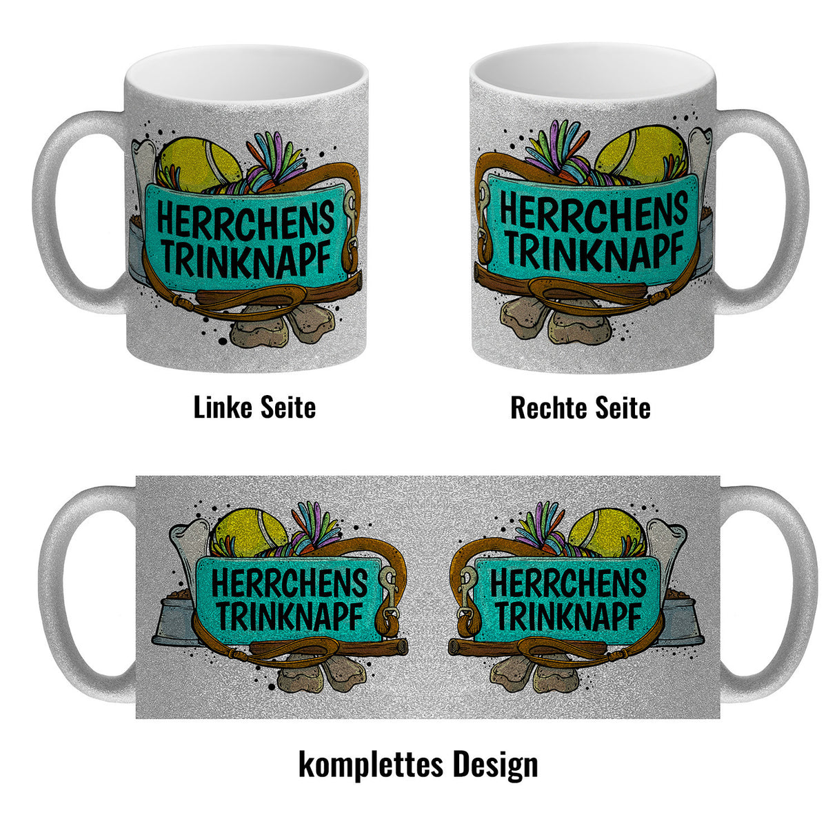 Herrchens Trinknapf Kaffeebecher