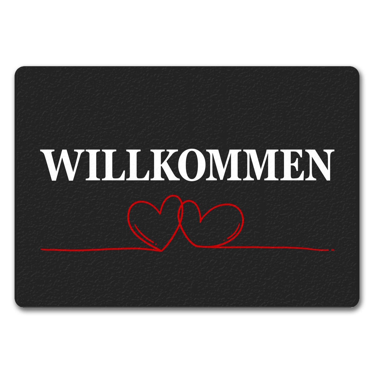 Willkommen Fußmatte