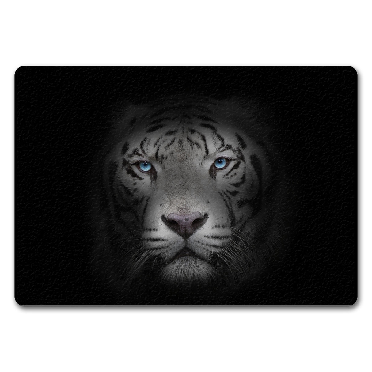 Weißer Tiger Fußmatte