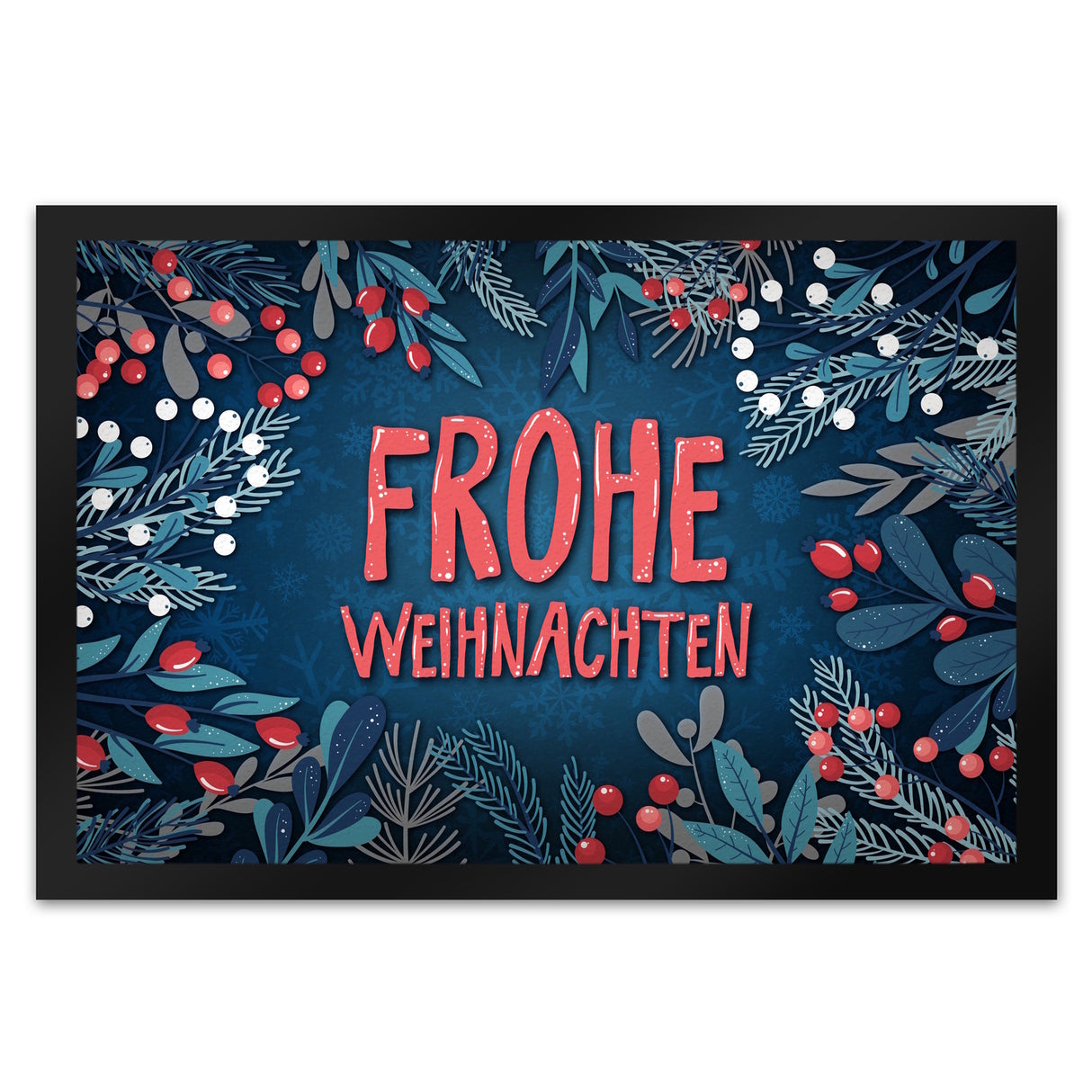 Frohe Weihnachten Fußmatte