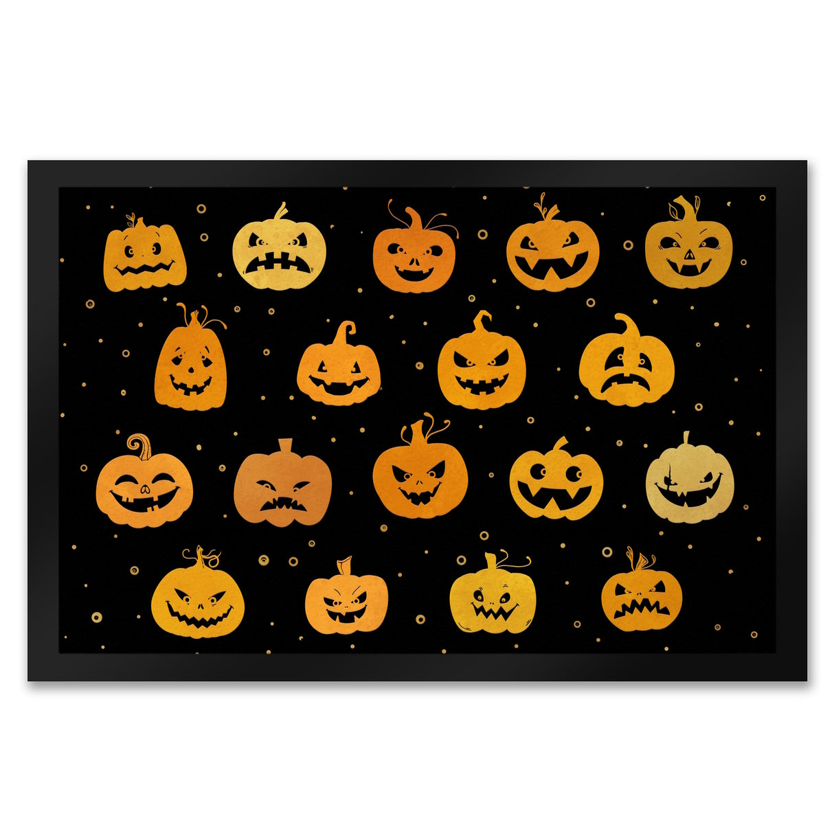 Kürbis Fußmatte Halloween Nacht Angst Schreck Hexe Zombie Blut Kinder