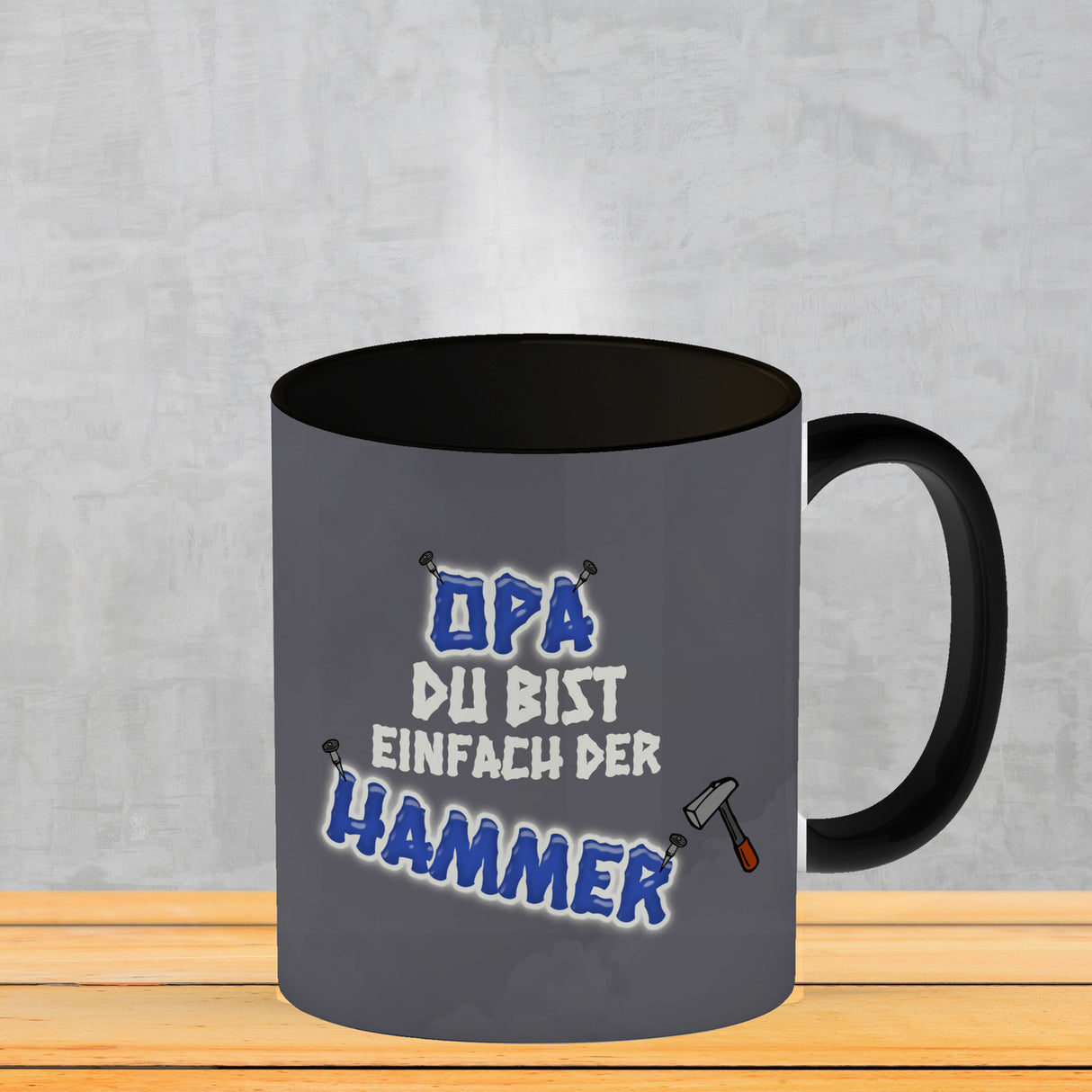 Kaffeebecher Papa Du bist einfach der Hammer - Vatertag Tasse