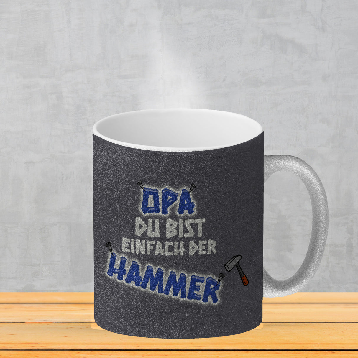 Kaffeebecher Papa Du bist einfach der Hammer - Vatertag Tasse