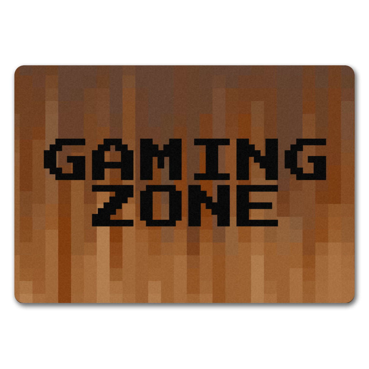 Fußmatte in 35x50 cm mit Pixelmotiv und Spruch: Crafting Room Pixel Art Zockerzimmer
