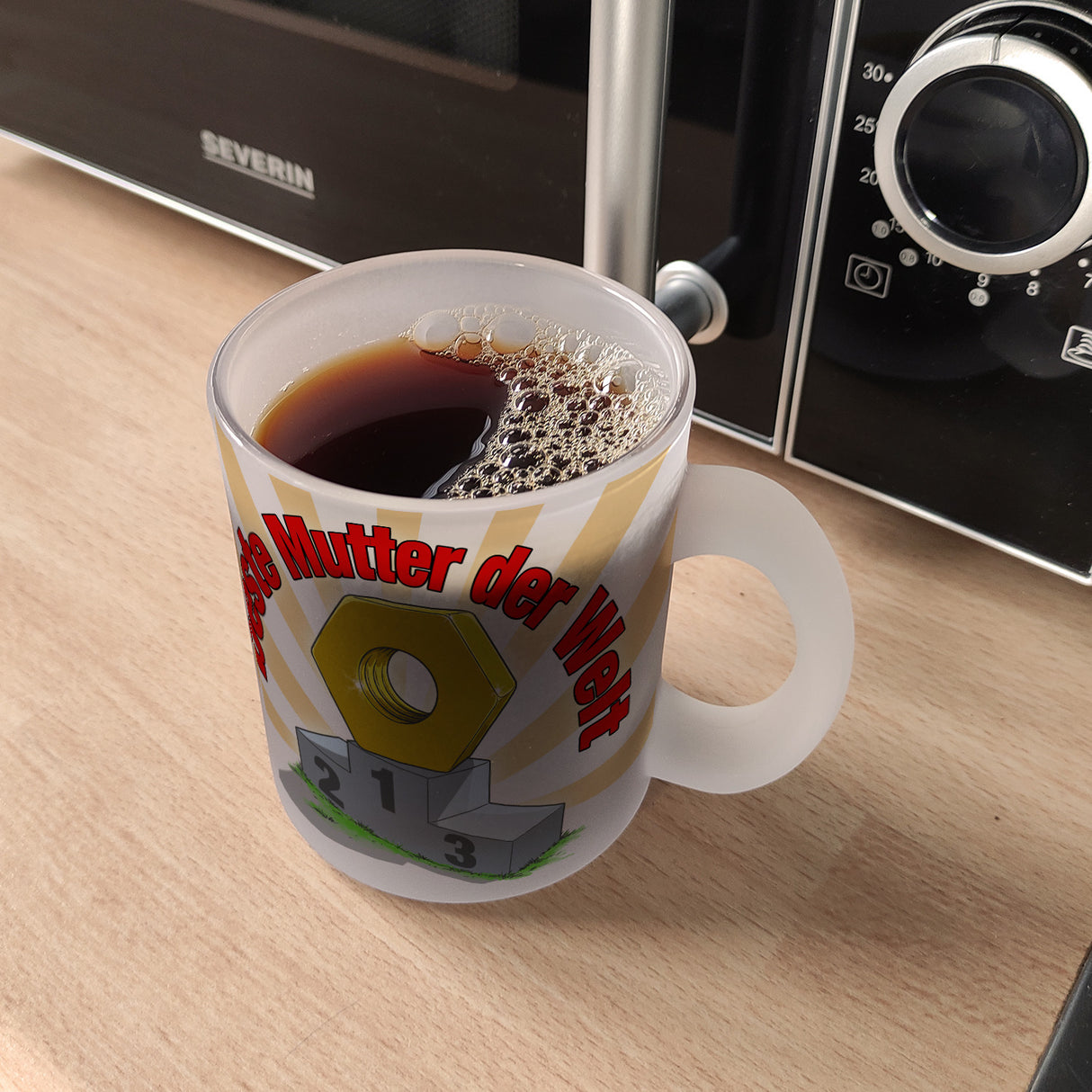Kaffeebecher beste Mutter der Welt Geschenk zum Muttertag für Mama Handwerk