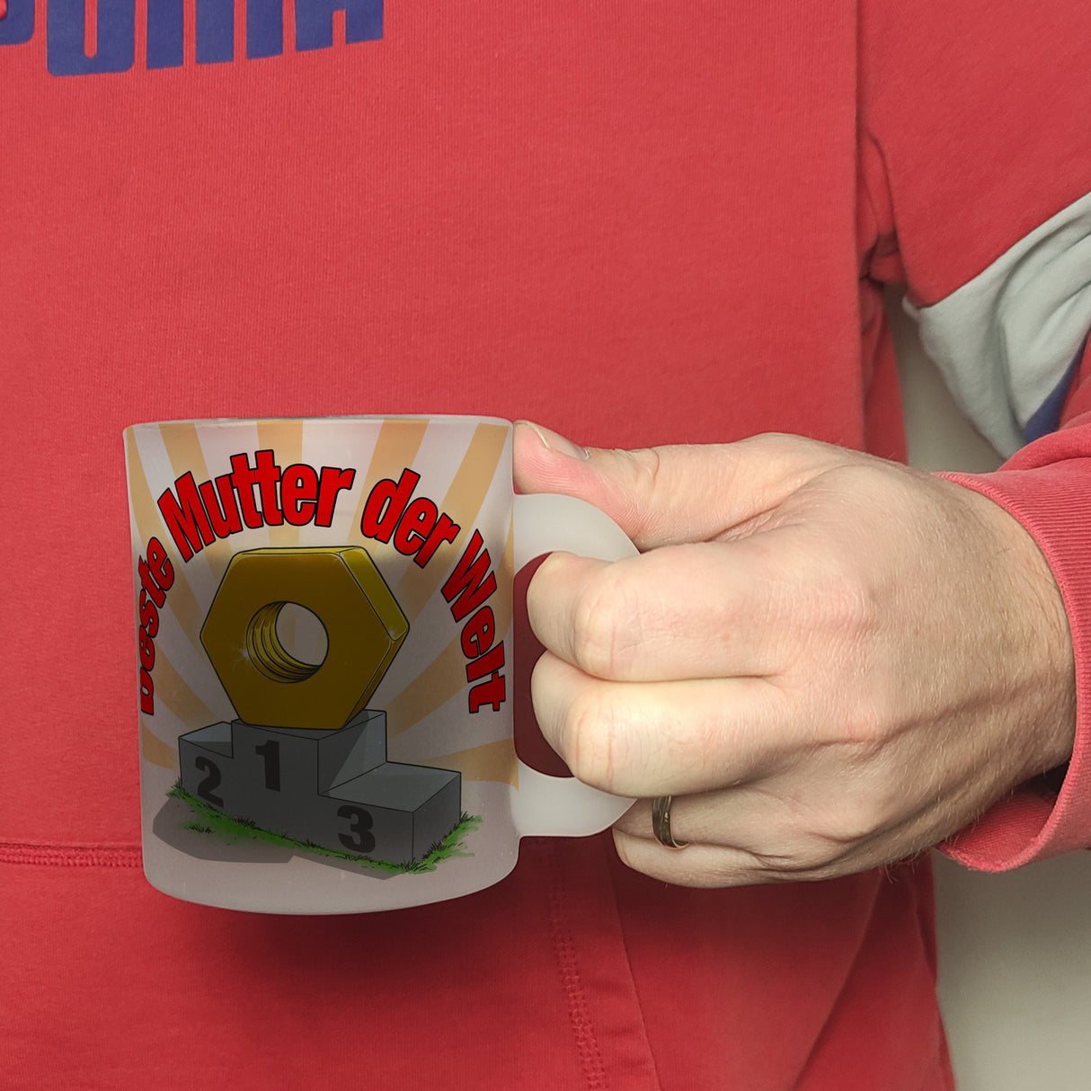 Kaffeebecher beste Mutter der Welt Geschenk zum Muttertag für Mama Handwerk