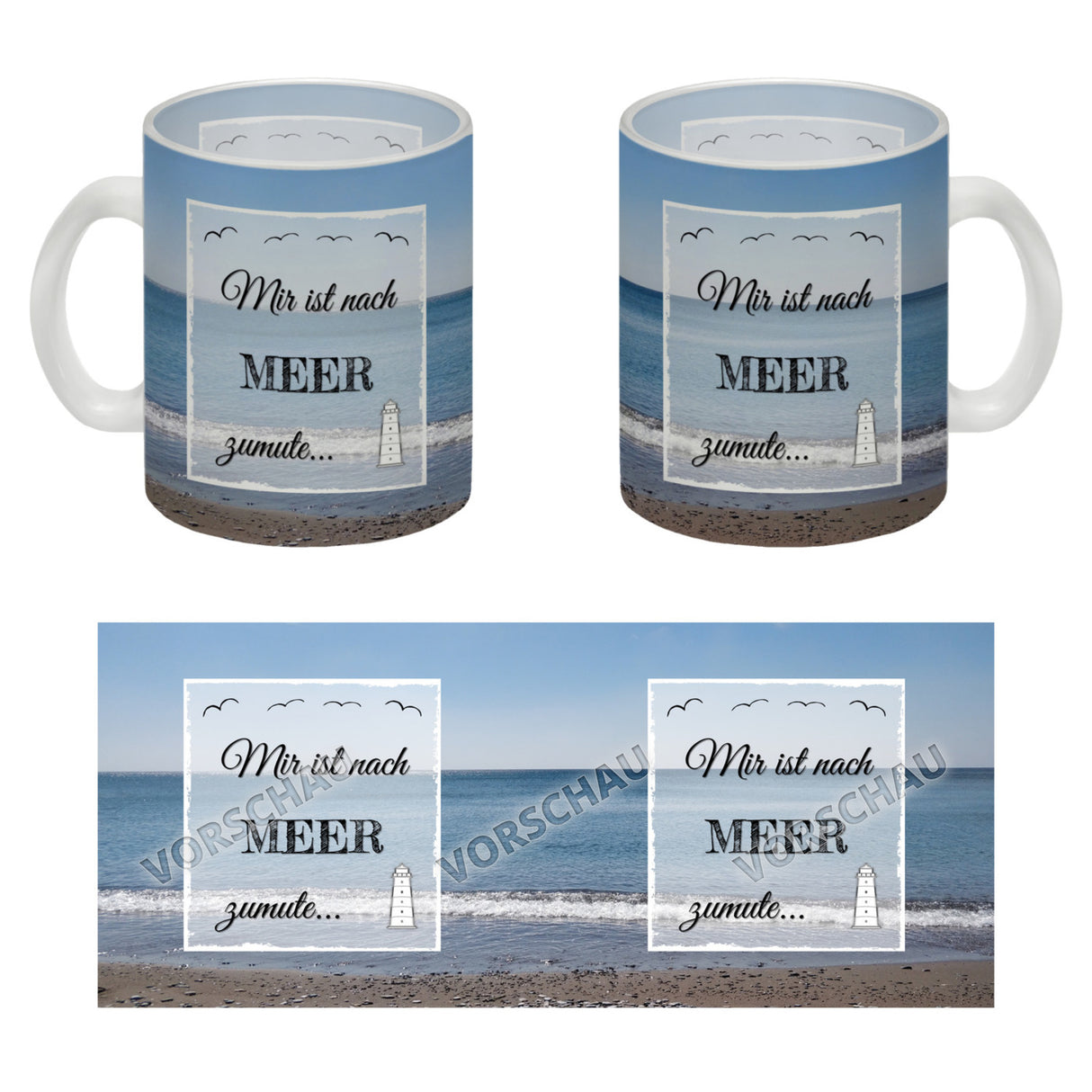 Ich möchte gerne am Strand vergessen werden Kaffeebecher