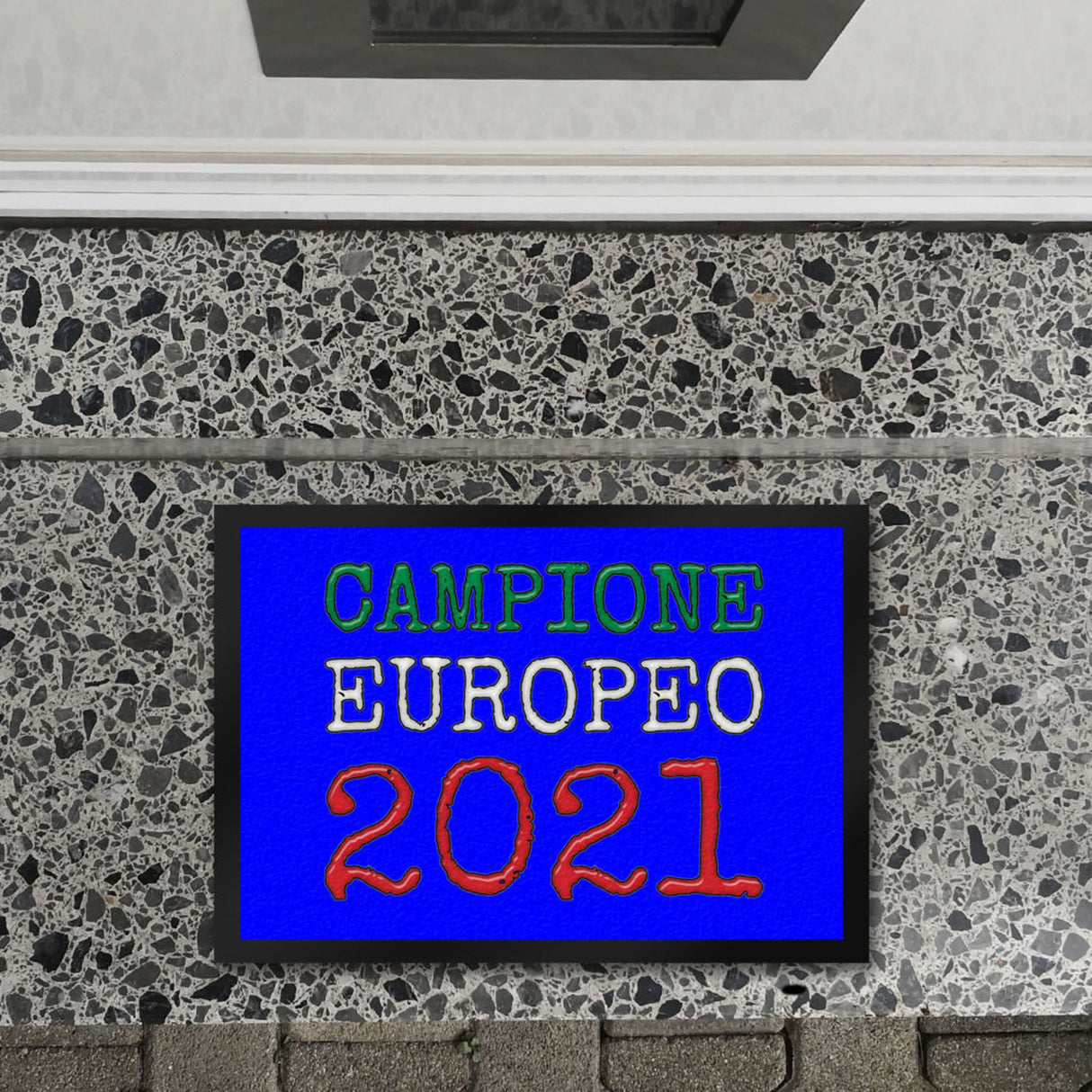 Fussmatte Campione Europeo 2021 Italia Italien Europameister Zerbino