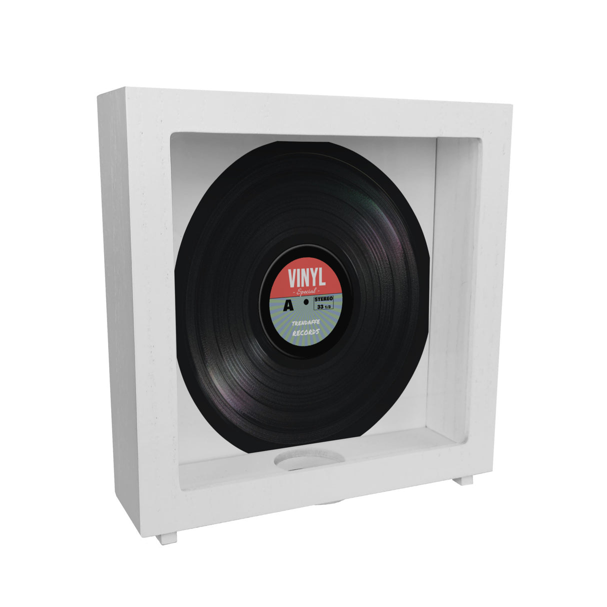 Spardose aus Keramik im Retro Vinyl Schallplattendesign RocknRoll-Stil