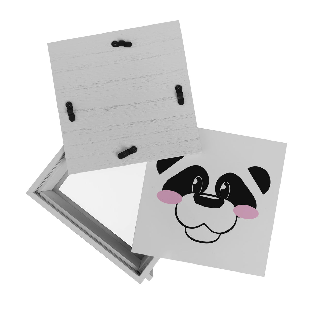 Spardose aus Keramik mit niedlichem Panda-Gesicht - für kleine Kinder