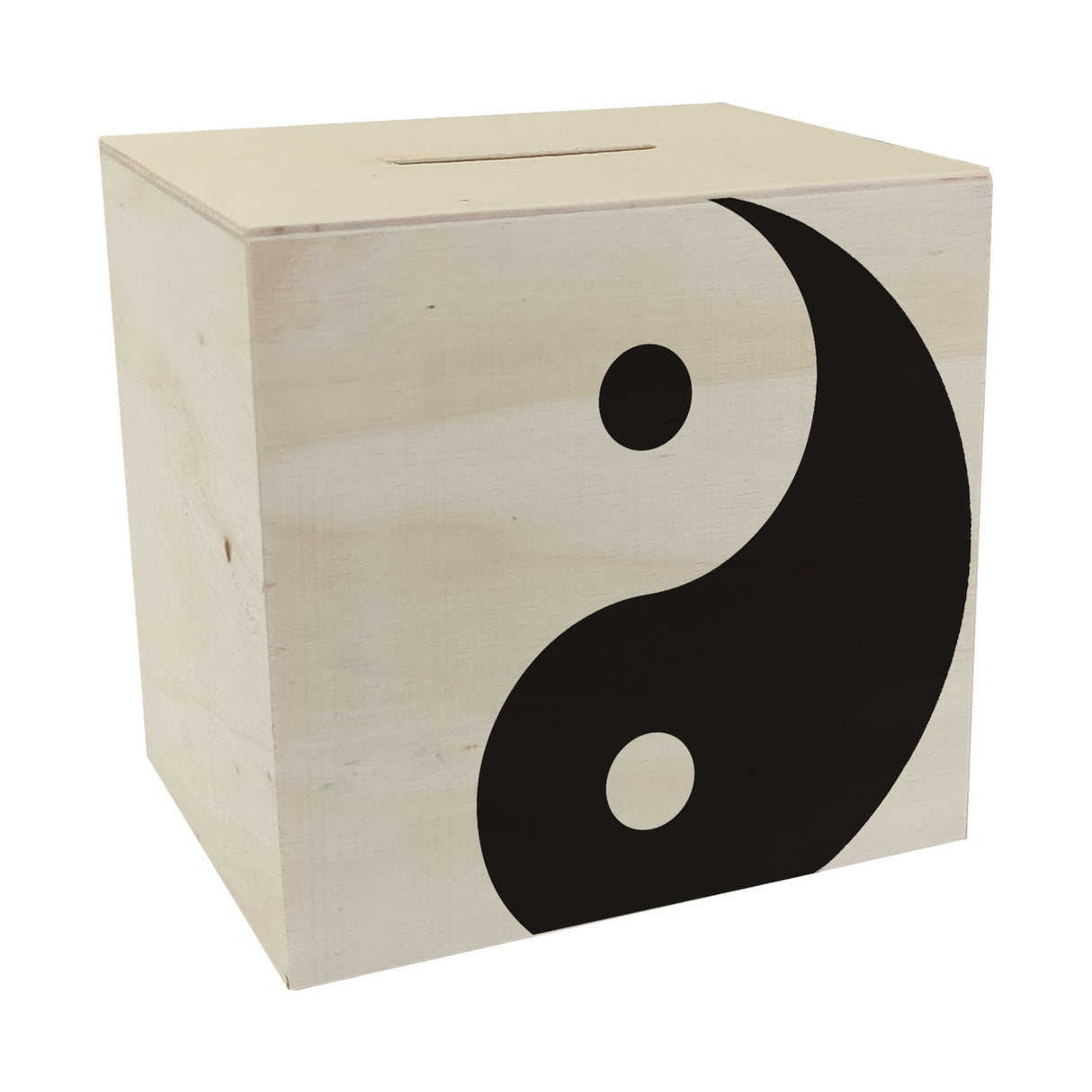 Spardose mit dekorativem Yin und Yang Design - chinesische Philosophie