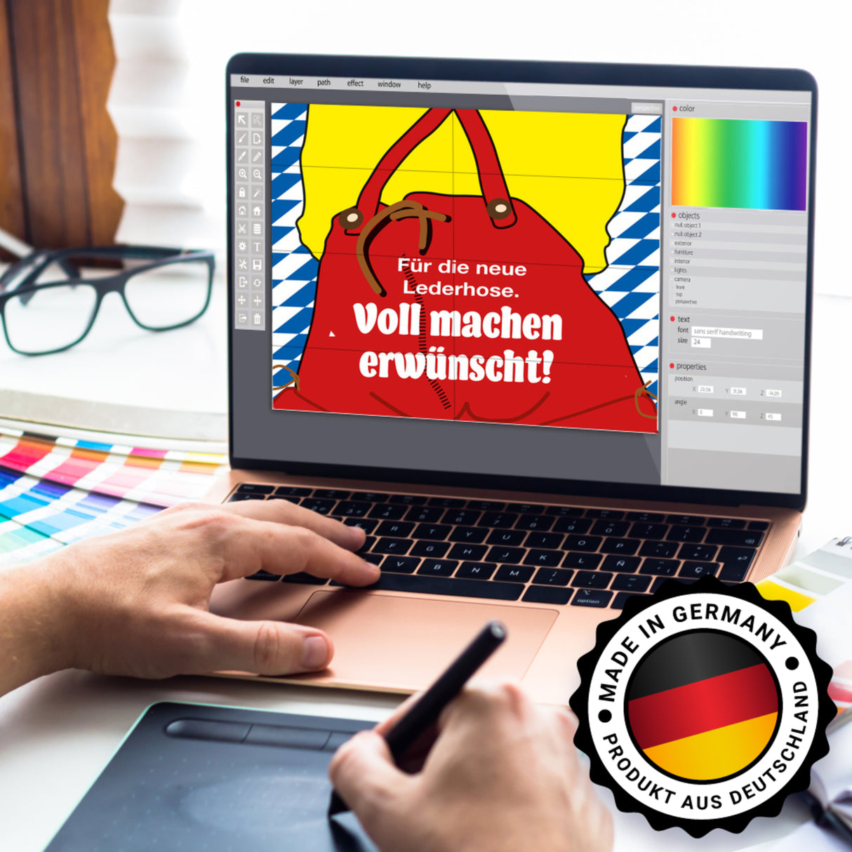Für die neue Lederhose ist voll machen erwünscht! Spardose