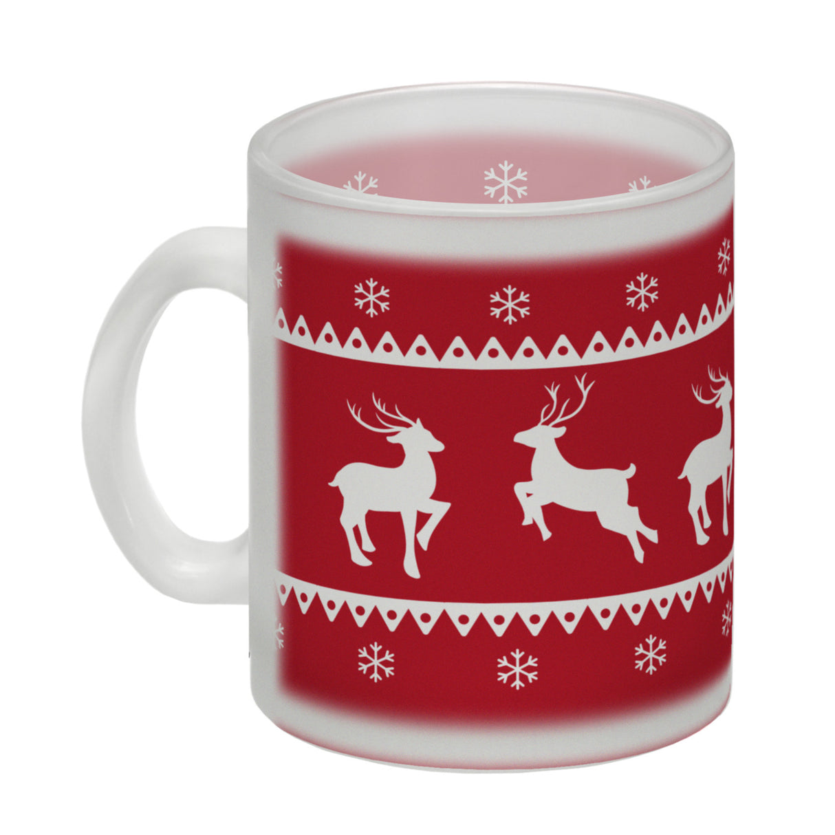 Weihnachten Kaffeebecher mit Rentieren