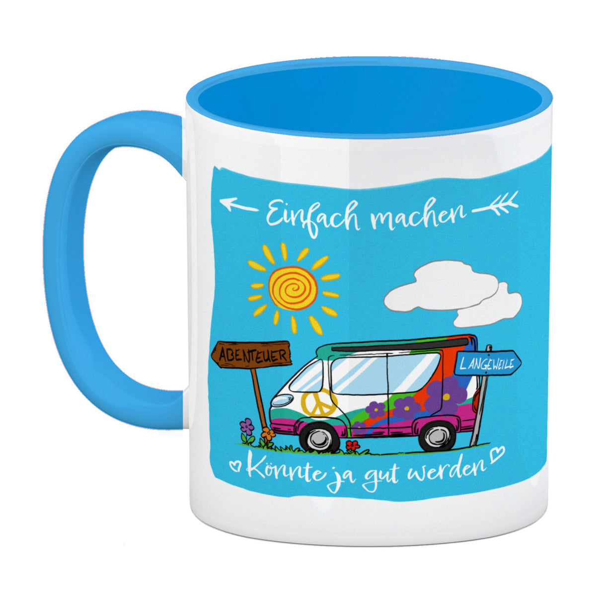 Camping Abenteuer Kaffeebecher
