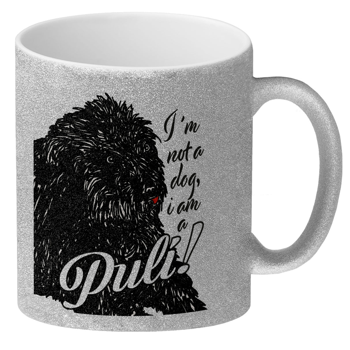 I'm not a dog I am a Puli! Kaffeebecher