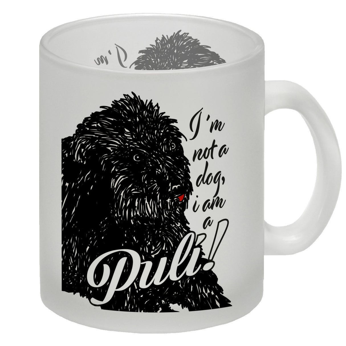 I'm not a dog I am a Puli! Kaffeebecher