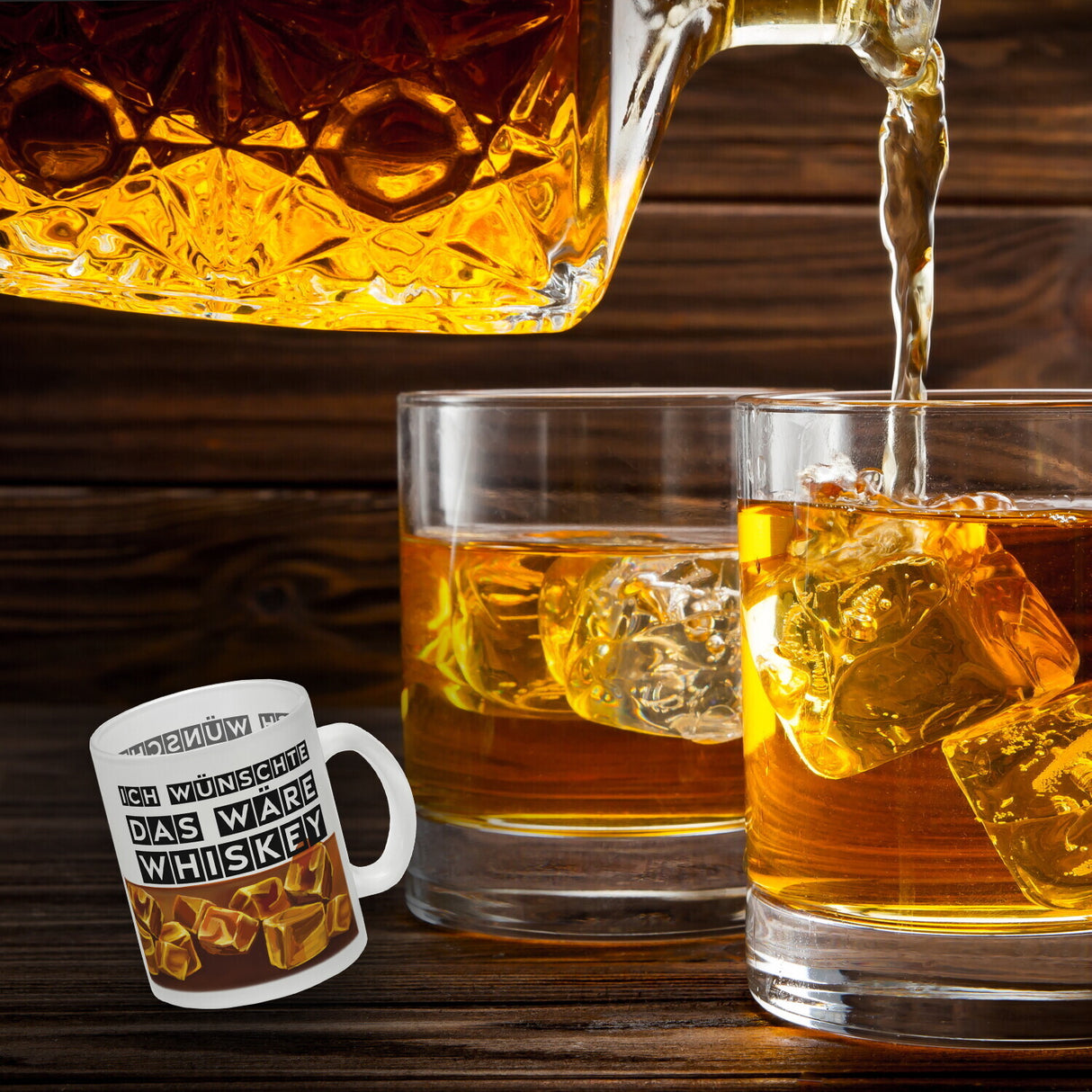 Ich wünschte das wäre Whiskey Kaffeetasse