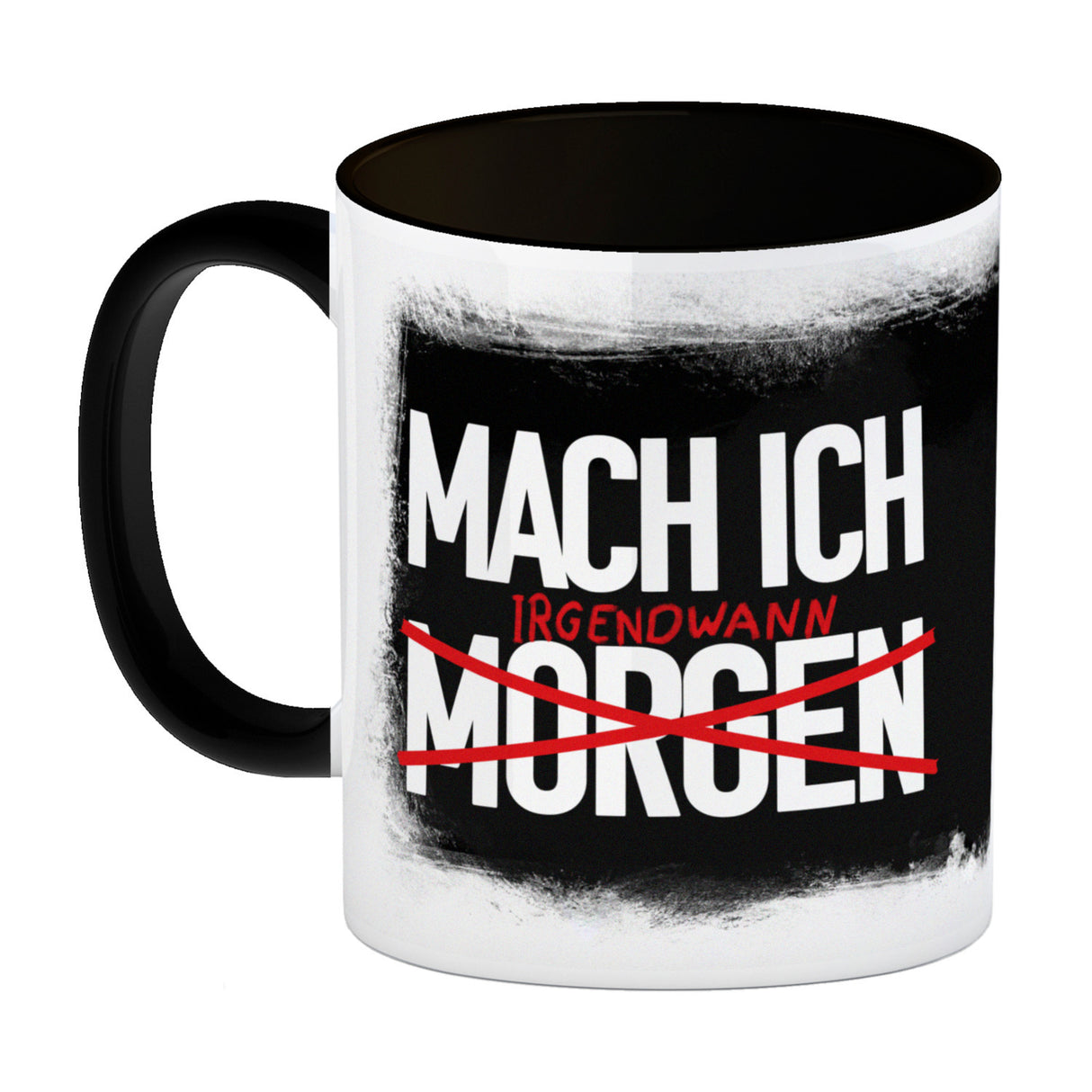 Mach ich irgendwann Kaffeebecher mit lustigem Spruch