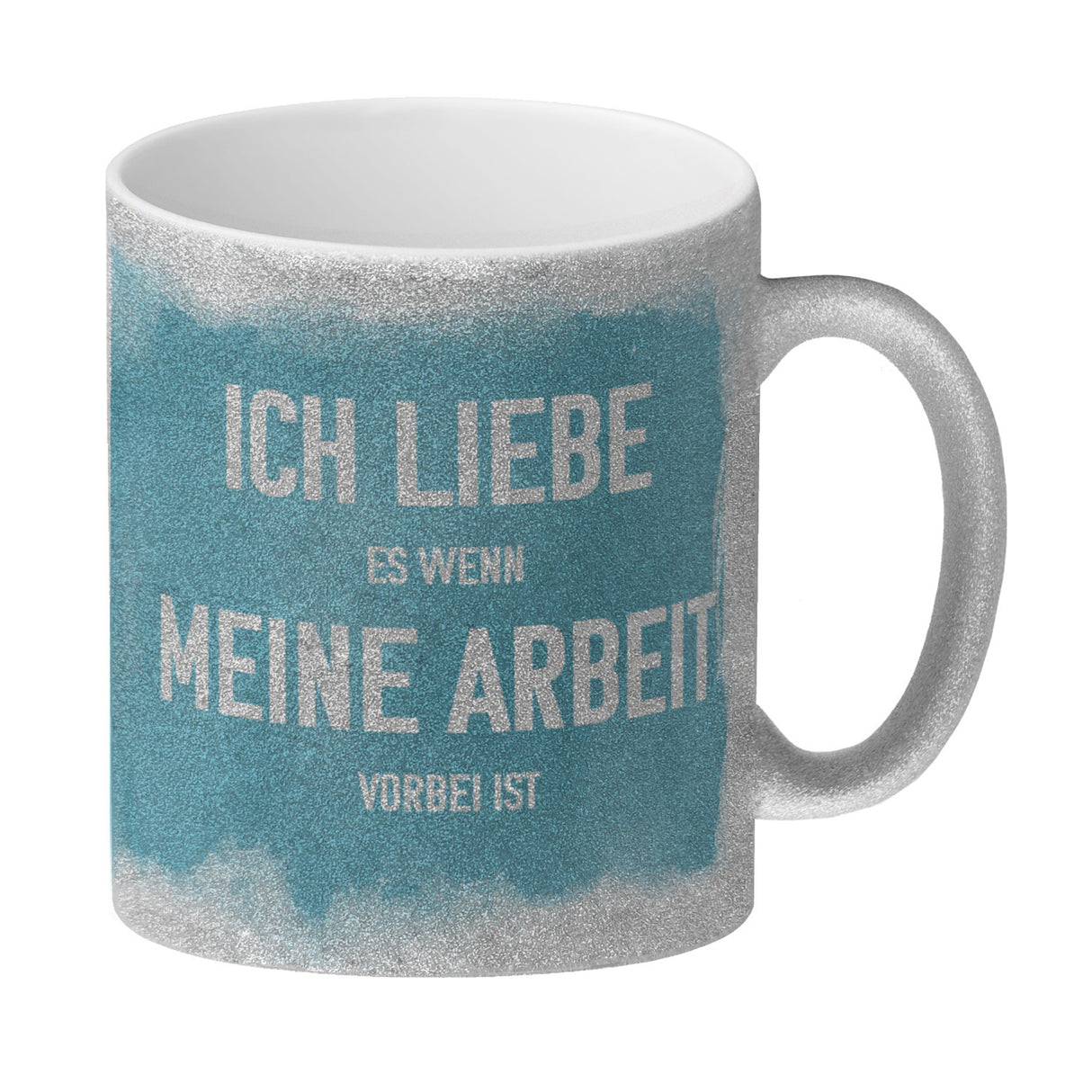 Ich liebe es wenn meine Arbeit vorbei ist Kaffeebecher