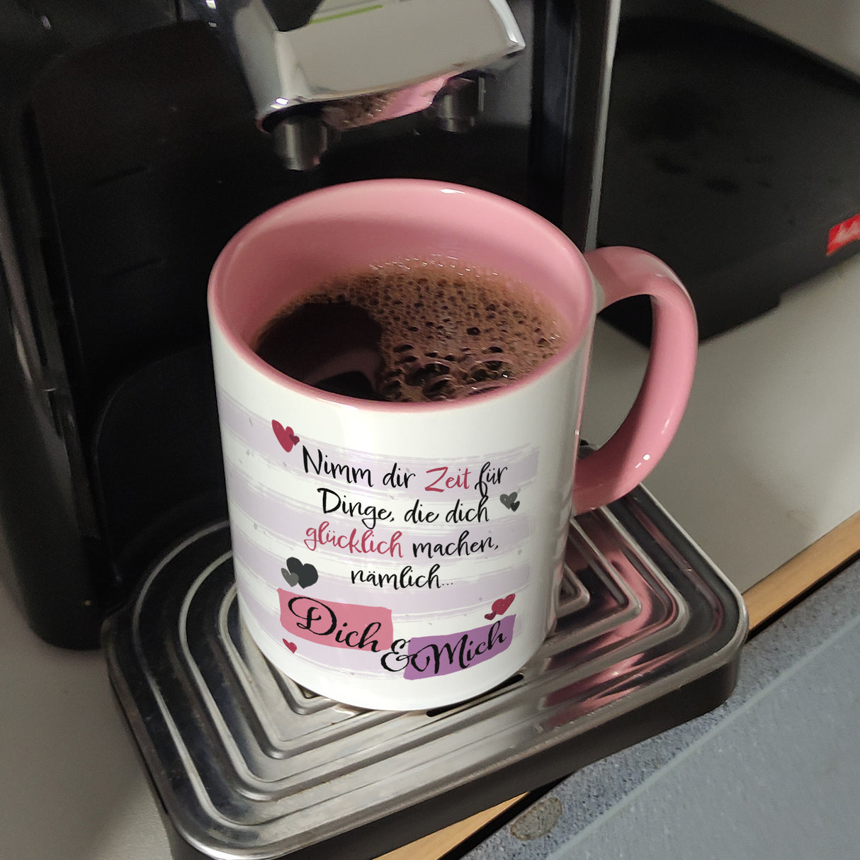 Nimm dir Zeit für Dich & Mich Kaffeebecher