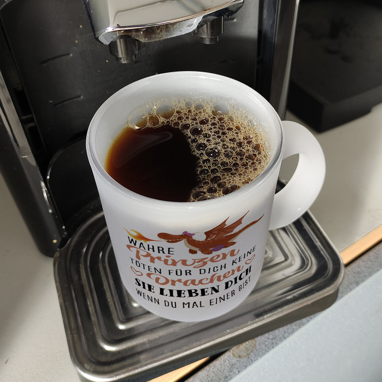 Prinzen töten keine Drachen Kaffeebecher zum Valentinstag