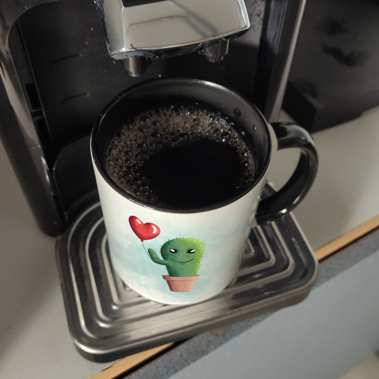 Würde dich umarmen wenn du ein Kaktus wärst und ich ein Luftballon Kaffeebecher