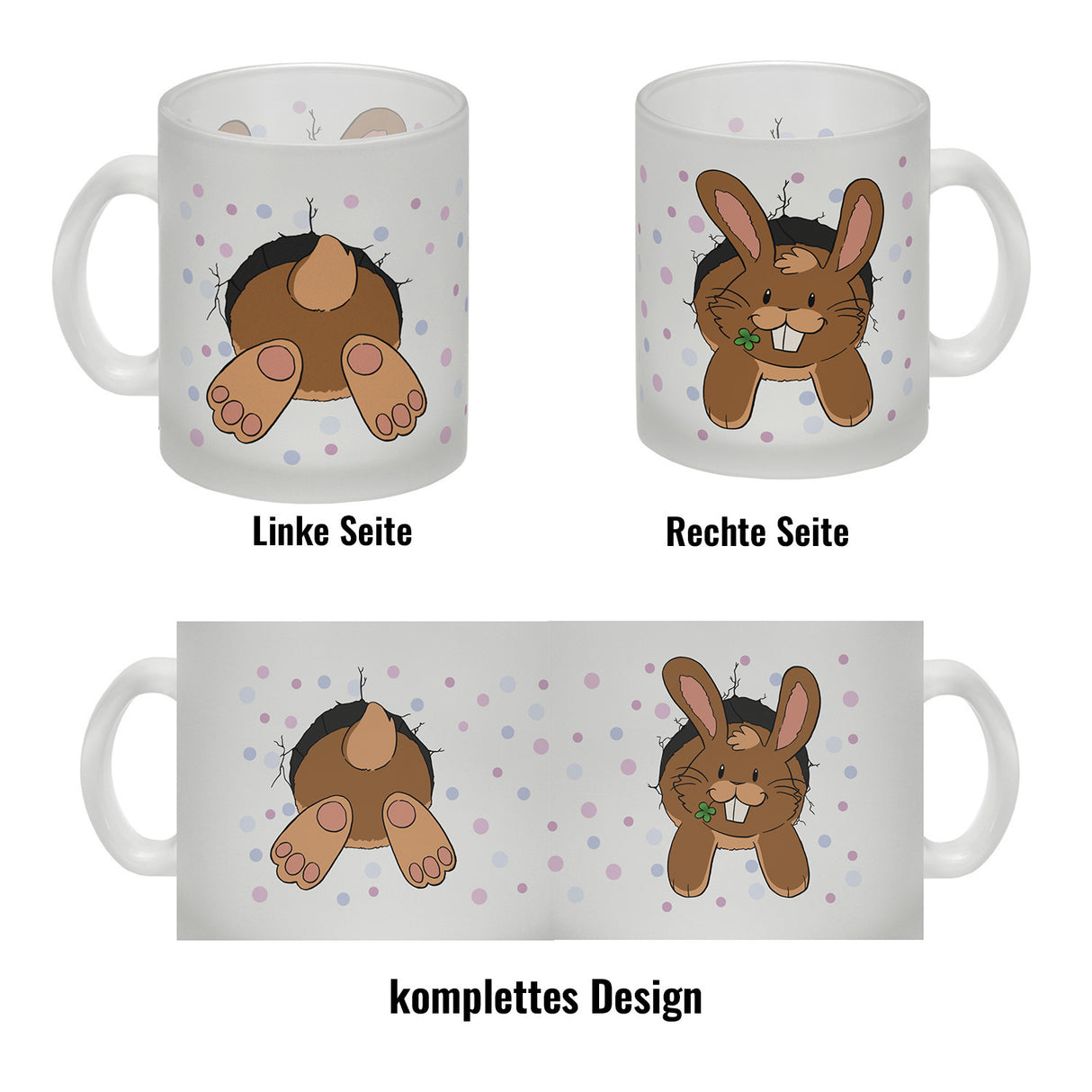 Hasenbau Kaninchen Kaffeebecher