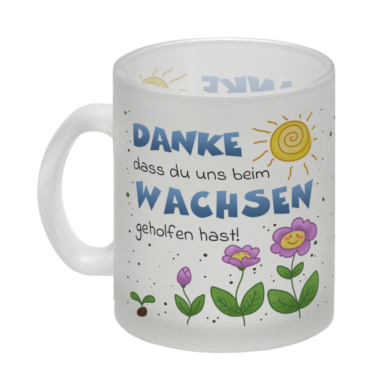 Danke Kaffeebecher für Erzieherinnen und Kindergärtnerinnen