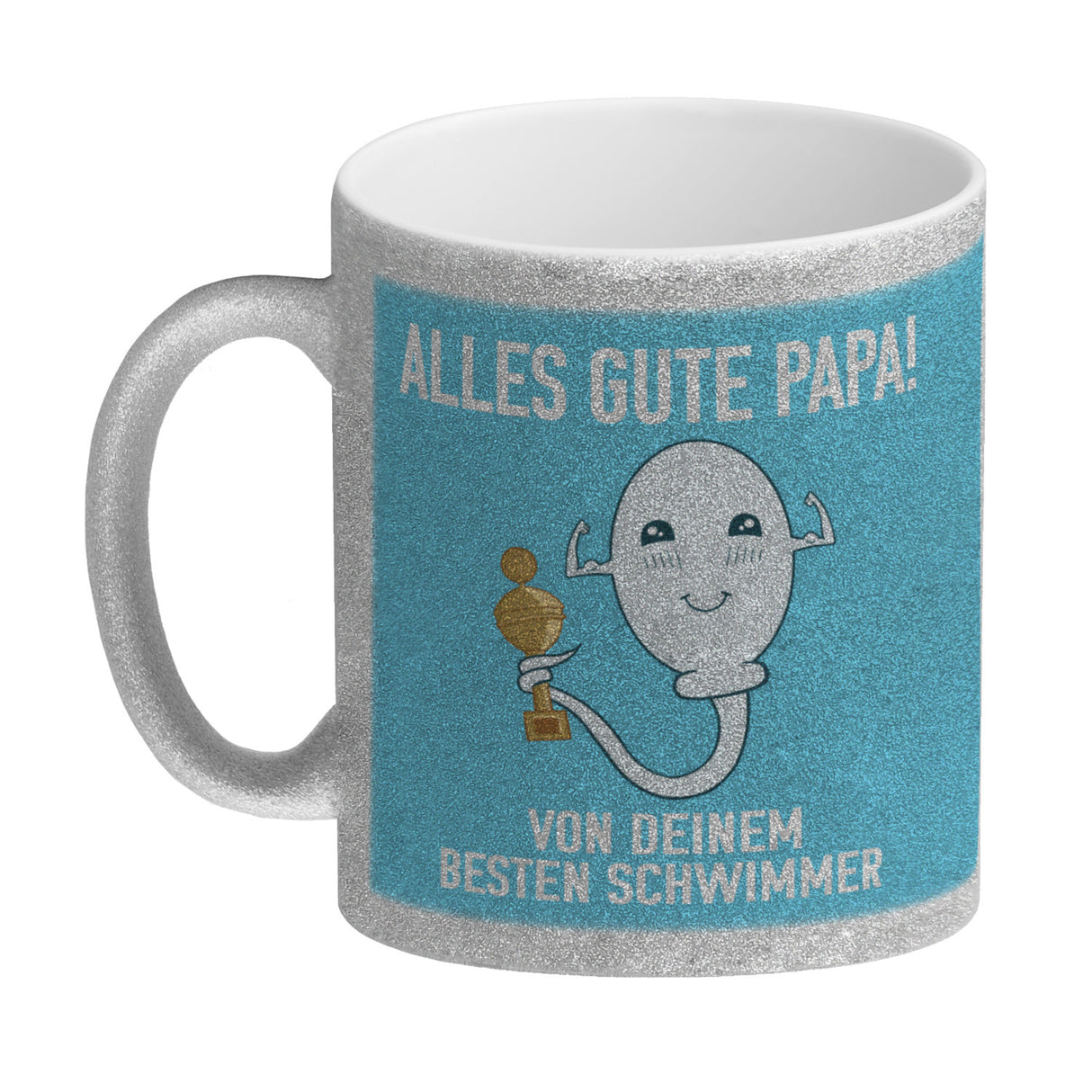 Alles gute Papa von {deinem besten Schwimmer} Kaffeebecher zum Vatertag