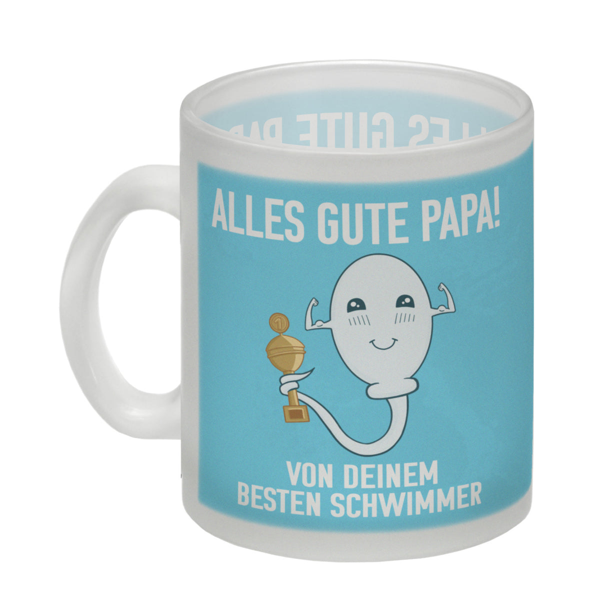 Alles gute Papa von {deinem besten Schwimmer} Kaffeebecher zum Vatertag