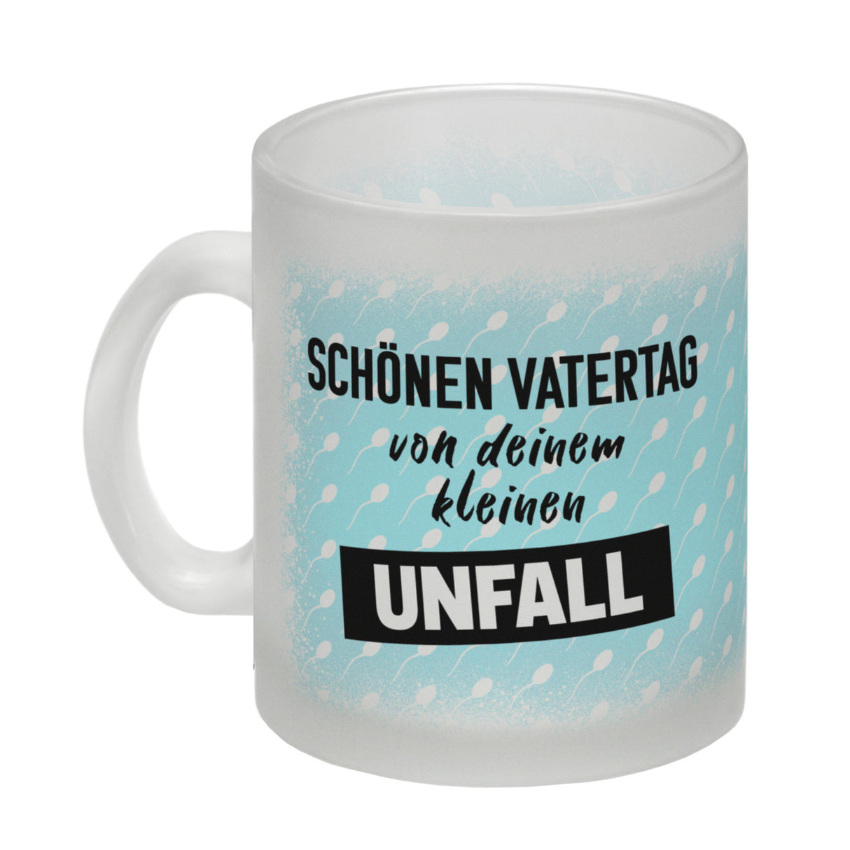 Schönen Vatertag von deinem kleinen Unfall Spermium Kaffeebecher zum Vatertag