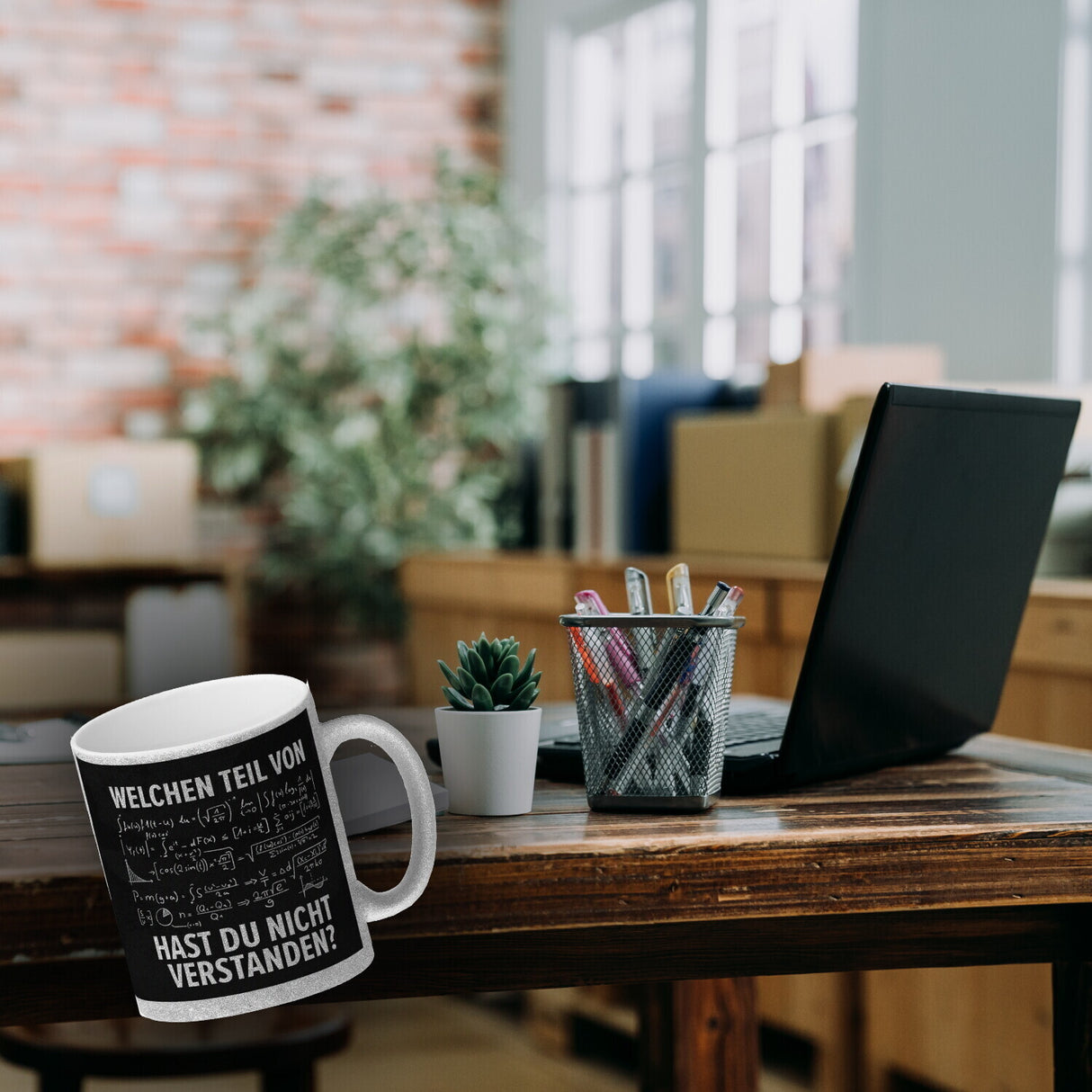 Welchen Teil von… hast du nicht verstanden Mathematische Formel Kaffeebecher